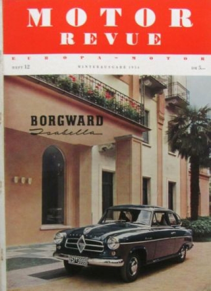 "Motor Revue" Motor-Zeitschrift 1954 (6722)